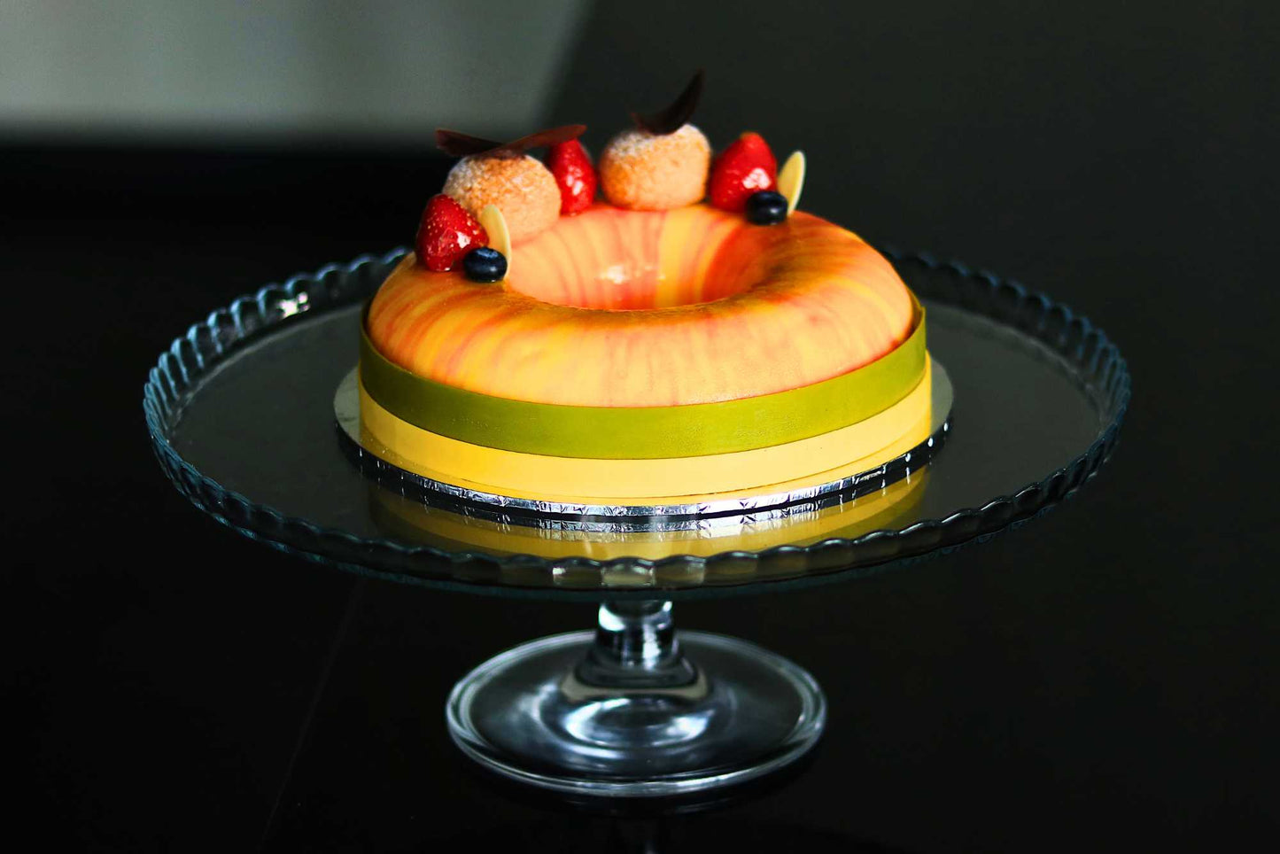 Strawberry Lemon Chilled Cheese Cake