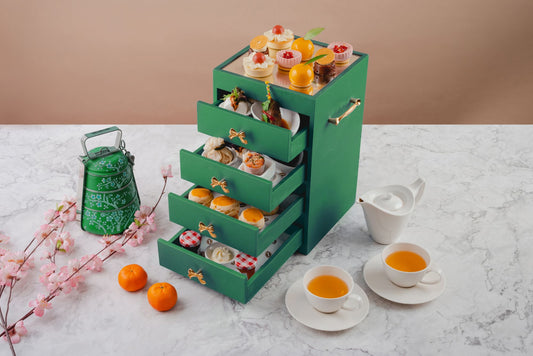 Emerald Elegance Afternoon Tea