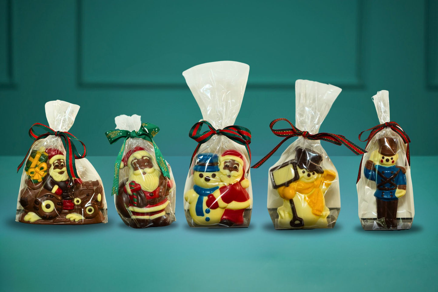 Festive Chocolate Figurines