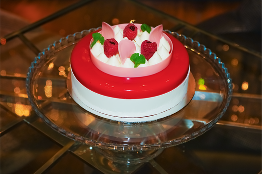 KEK BULAN: Raspberry Yuzu Opera