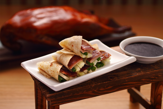 Traditional Beijing “London” Peking Duck with Condiments